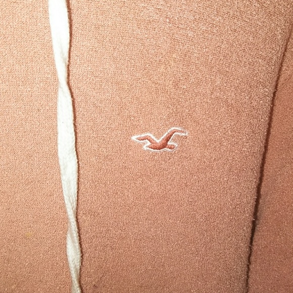 Hollister coral pullover hoodie - Picture 3 of 3